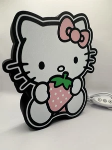Kitty Light Up LED Sign - Picture 1 of 7
