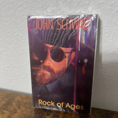 John Schwab - Rock Of Ages / I Want You Tonight Cassette Single SEALED SISAPA  - Image 1 of 4