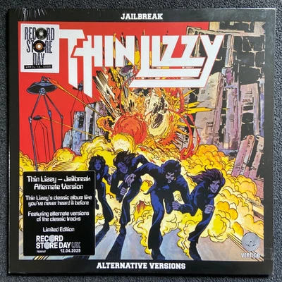 Thin Lizzy – Jailbreak Alternative Versions 2025 Limited Ed. RSD LP SEALED!! - Image 1 of 4