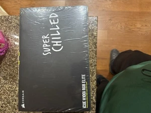 Corsair Icue H100i Rgb Elite Liquid Cooler 2 Fans 1851 1700 1200 Am5 - Picture 1 of 2