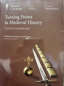 New Great Courses TURNING POINTS in MEDIEVAL HISTORY  12 Disc+book Free Shipping - Picture 1 of 3