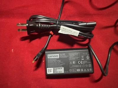 Adaptador carregador laptop genuíno 65W USB-C tipo C Lenovo ADLX65YLC3A ThinkPad X1 - Imagem 1 de 2