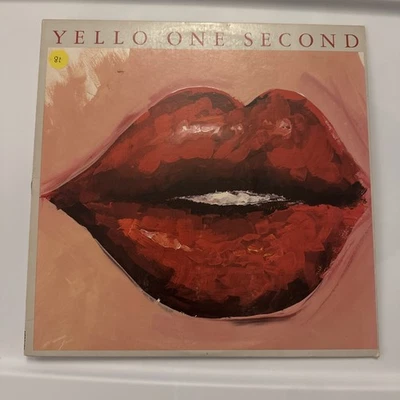 VG++ VINYL LP Yellow One Second / Mercury Records 1987 Electronic/pop Foto 1 de 4