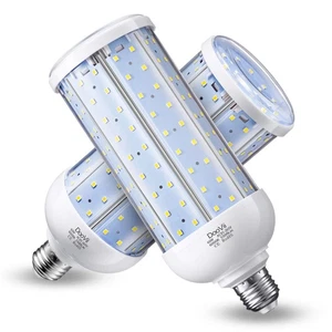 2-Pack 500W Equivalent LED Corn Bulb,5500 Lumen 6000K,Cool Daylight LED Stree... - Picture 1 of 7