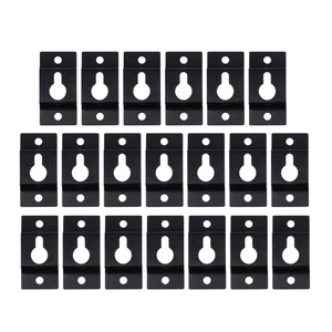 20 Piezas Altavoz Colgante Oficina Cerradura Estantería Ganchos Placas Colgantes - Imagen 1 de 12