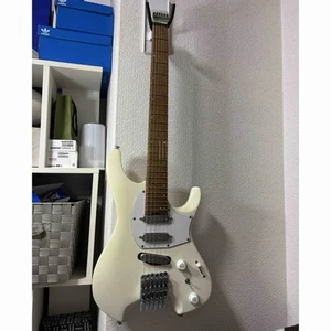 Ibanez ICHI1 Electric Guitar Vintage White Matte Solid Body New - Picture 1 of 5