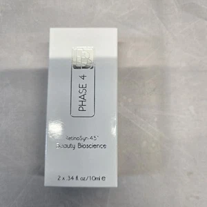Beauty Bioscience RetinoSyn-45 Phase 4 sealed 2x.34fl. Oz. 10ml - Picture 1 of 4