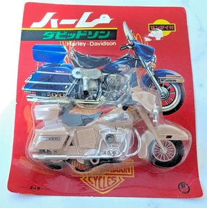 Harley-Davidson MARUKA FLH-80 Classic Motorcycle Model Wind-Up Near Mint Conditi - Picture 1 of 17