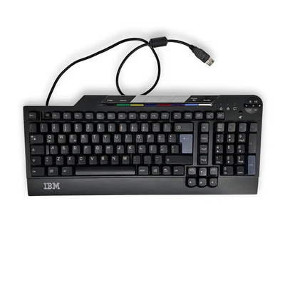 IBM SK-8809 Tastiera Vintage USB con tasti multimediali retrò PC - Immagine 1 di 4