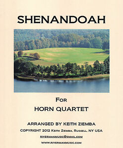 Shenandoah - Horn Quartet Music arr. Ziemba  MP3 & Smart Music available free!