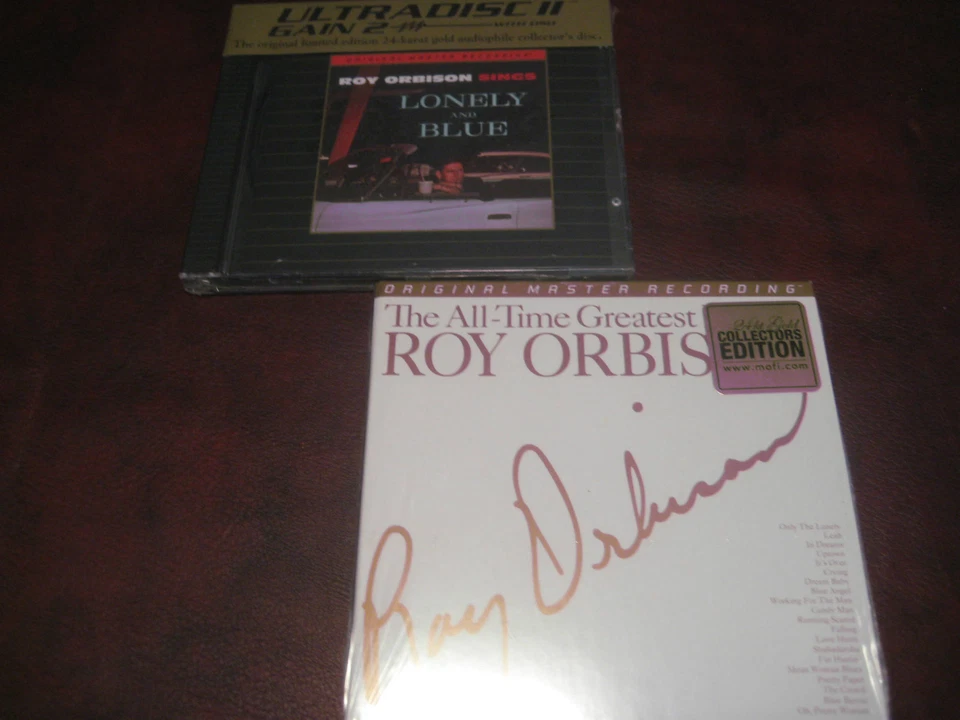 ROY ORBISON VERIFIED MFSL Gold 24 KARAT CD 2000 PRESSED + MFSL GREATEST HITS CD - Image 1 of 1