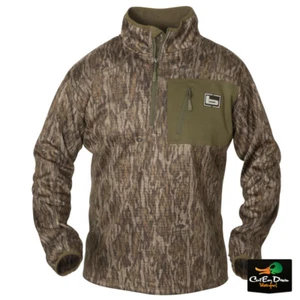 NEW BANDED GEAR 1/4 QUARTER ZIP MID LAYER FLEECE PULLOVER - CAMO - B1010031 - - Picture 1 of 15
