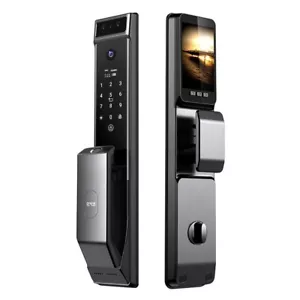 Smart Door Lock 3D Face Recognition Fingerprint Automatic Biometric Card Wifi - Picture 1 of 11