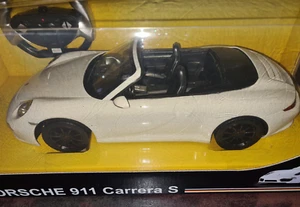 TOP Porsche 911 Carrera S Cabrio, Maßstab1:12 weiß, ferngesteuert + Licht in OVP - Bild 1 von 8