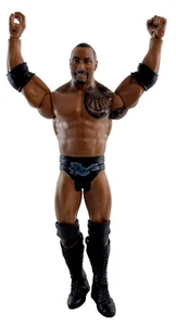 The Rock WWE Wrestling Action Figure Mattel Wrestler 2011 Elite Dwayne Johnson - Bild 1 von 12
