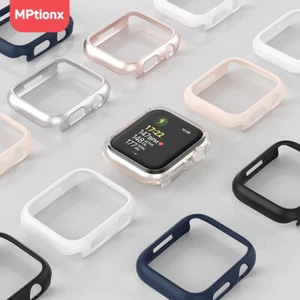 Matte Cover for Apple Watch 45mm 41mm 38mm 42mm 40mm 44mm, Hard PC Bumper Protec - Picture 1 of 105