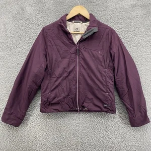 Merrell Women’s Medium Primaloft Jacket Plum Purple Insulated Full Zip Coat - Picture 1 of 8