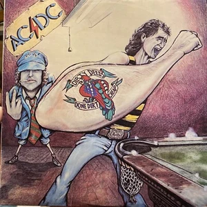 AC/DC - Dirty Deeds Done Dirt Cheap - 1977 Australian LP - ALBERT - VG+ Blue - Picture 1 of 8