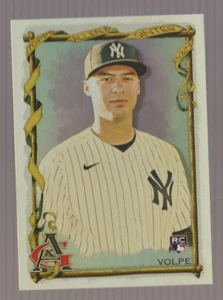 2023 Topps Allen & Ginter Anthony Volpe ritratto in lamina d'argento #251 Hot Box SP - Foto 1 di 1