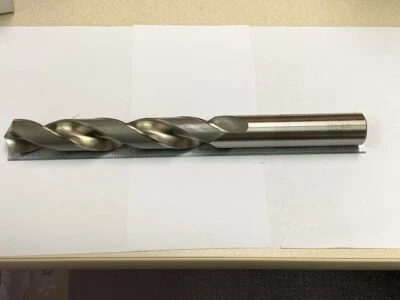 1-3/32" COBALT STRAIGHT SHANK OIL HOLE DRILL - COOLANT THROUGH - NACHI 581 - Image 1 of 4