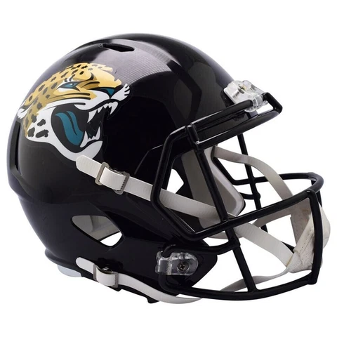 *SALE* JACKSONVILLE JAGUARS NFL FULL SIZE SPEED REPLICA FOOTBALL HELMET! Cover