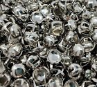100 pcs Silver Tone Metal 9mm Round Nailheads Raised Domed Rivets Studs Crafts
