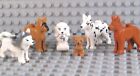 Lego 6 Dogs ~ Minifigure Animal Husky Shepherd Dalmatian Chihuahua Poodle *New*