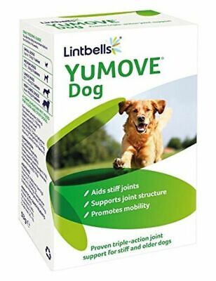 Lintbells YuMOVE Dog Joints Supplement For Stiff And Older Dogs - 60 Tablets NEW • 21.31£