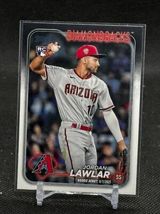 2024 Topps Update Jordan Lawlar ROOKIE #US41 - Arizona Diamondbacks - Picture 1 of 2