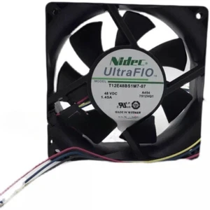 1X NEW FOR Nidec T12E48BS1M7-07 48V 1.45A 120*120*38mm Cooling Fan Fast Shipping - Picture 1 of 1