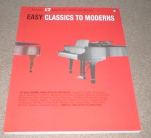 Easy Classics to Moderns Music for Millions Vol. 17 142 Piano Pieces Music Book - Picture 1 of 1