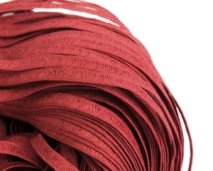 COMPRA A GRANEL Cinta Tejida Borde Trenzado Rojo 8mm Artesanía de Sombrerería 100% Vendedor Australiano - Imagen 1 de 2