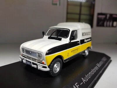 1:43 Renault 4 Van 4F Munro 1982 Diecast IXO Atlas Dealer Garage Scale Model Car - Image 1 of 4