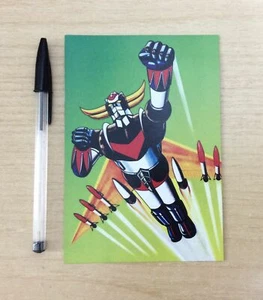 CARTOLINA / POSTCARD - GOLDRAKE - ATLAS UFO ROBOT - RETRO NEUTRO (11 X 16 CM.) - Picture 1 of 2