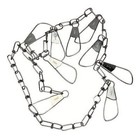 Eagle Claw 04300-005 9-Snap Chain Stringer 46in Fishing Rust Resistant Silver
