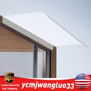 Copertura tenda da sole 60/80/100/120*40 cm protezione UV porta anteriore finestra tettoia esterna - Foto 1 di 59