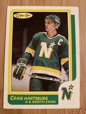 1986-87 O-Pee-Chee Craig Hartsburg Minnesota North Stars #12