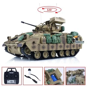 Tongde 1/16 RC Tank M2A2 Bradley Infrared Barrel Recoil Electric Tanks - Picture 1 of 12
