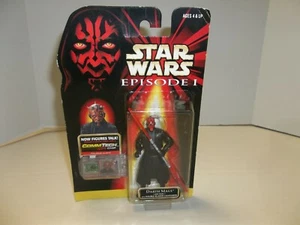 19998 Hasbro Star Wars Episodio 1 Darth Maul Jedi Duelo con Commtech - Imagen 1 de 2