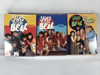 Saved By The Bell DVD Series Complete Collection Seasons 1-4 & college years Lot - Image 1 of 4