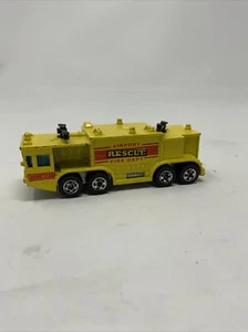 Hot Wheels Yellow Airport Rescue Loose - Picture 1 of 12