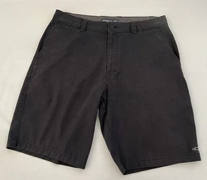 Pantalones Cortos Chinos O' Neill Para Hombre Talla 32 Gris/Negro Bolsillos Algodón Poliéster - Imagen 1 de 12