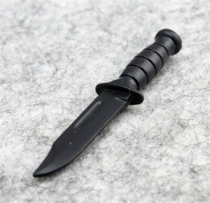 1/6 Scale Black SWAT Dagger Model PVC Knife for 12'' Action Figure Accessory - Picture 1 of 1