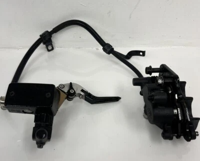 2008  03-2009 Suzuki GS500F GS500 Gs 500 500F front brake caliper lever line - Image 1 of 4