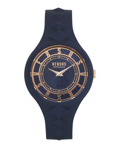 Orologio moda Versus Versace donna Fire Island blu cinturino 39 mm