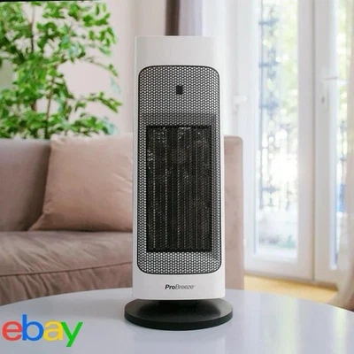 Termoventilatore Calore Riscaldamento a torre in ceramica 2000 W nuovo bianco - Immagine 1 di 4