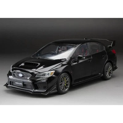 SUBARU WRX STi CUSTOMISED VERSION BLACK 1:18 Sunstar Auto Stradali Modellino Nuo - Immagine 1 di 2