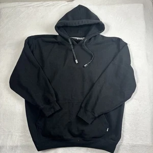 Pro Club Men's Heavyweight Pullover Long Sleeve Fleece Black Hoodie Men's 2XL - Picture 1 of 9