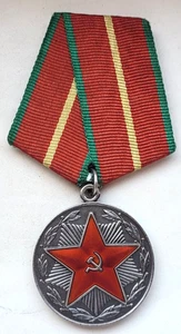 20 years of impeccable service in the army Silver USSR SOVIET military medal - Picture 1 of 7