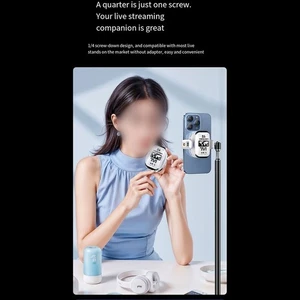Refroidisseur Téléphone Magnétique AI avec Puce de Refroidissement TEC et Bat - Photo 1 sur 13